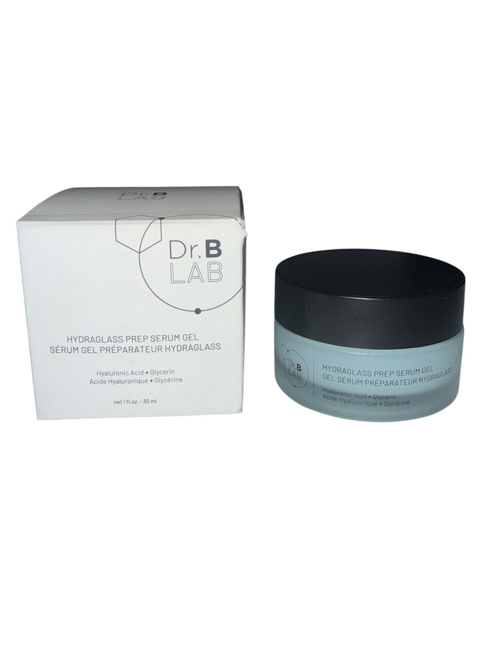 Dr. Brandt Lab Hydraglass Prep Serum Gel 1 oz 30ml Full Size New in Box